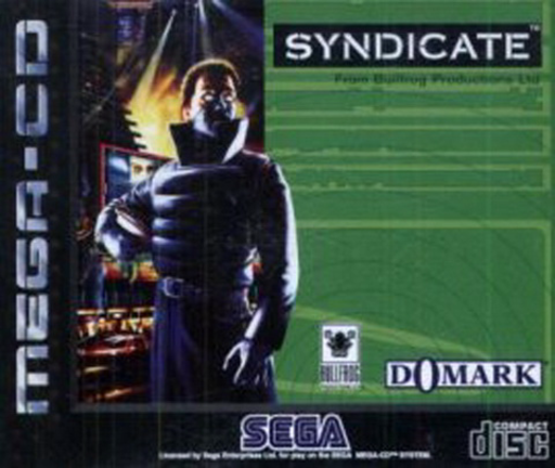 Syndicate (Europe) Sega CD Game Cover